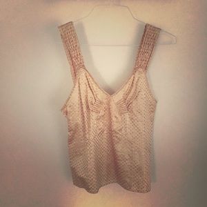 Marc Jacobs like new blush/gold tank top
